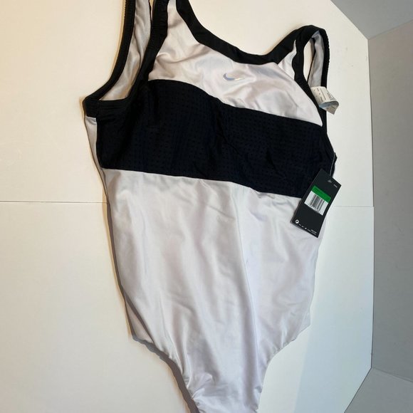 Nike Mockneck Classic White One Piece - Picture 3 of 7